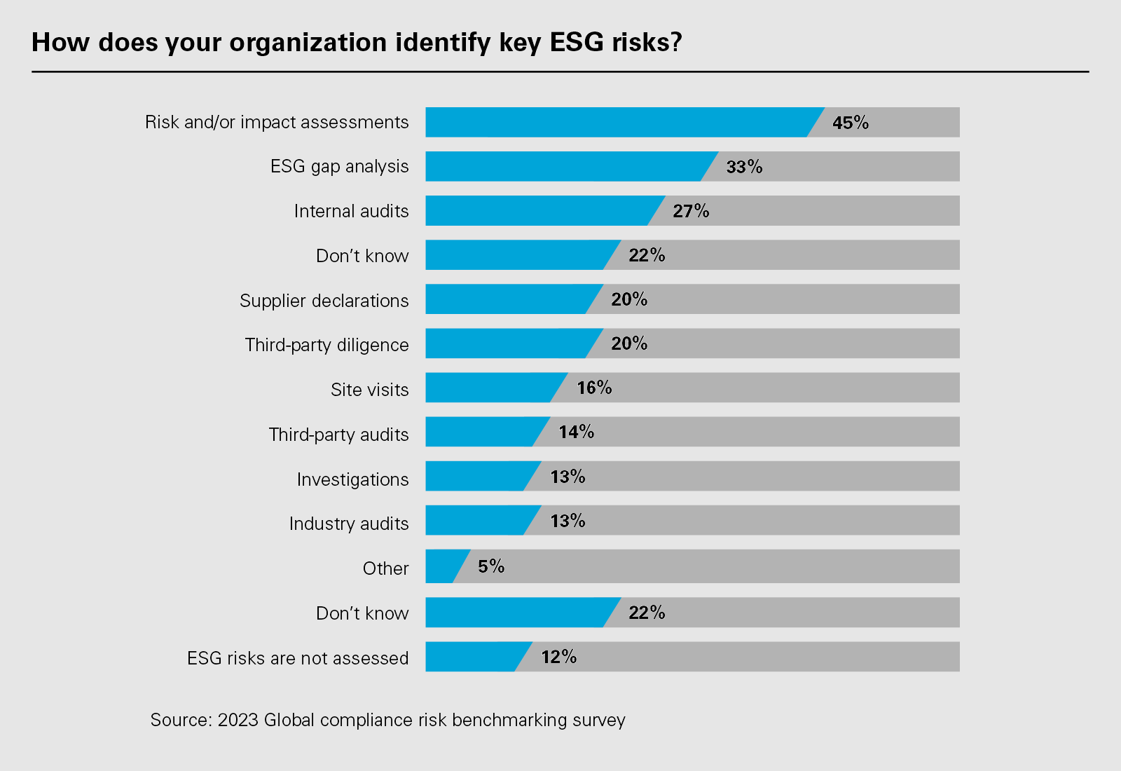 How does your organization identify key ESG risks? (PNG)