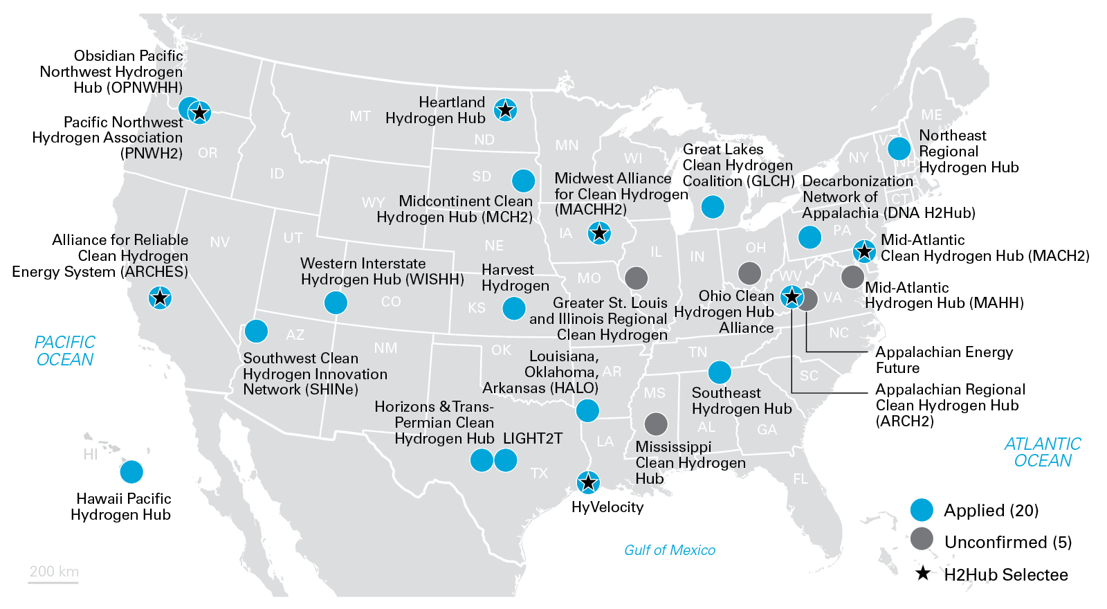 US map