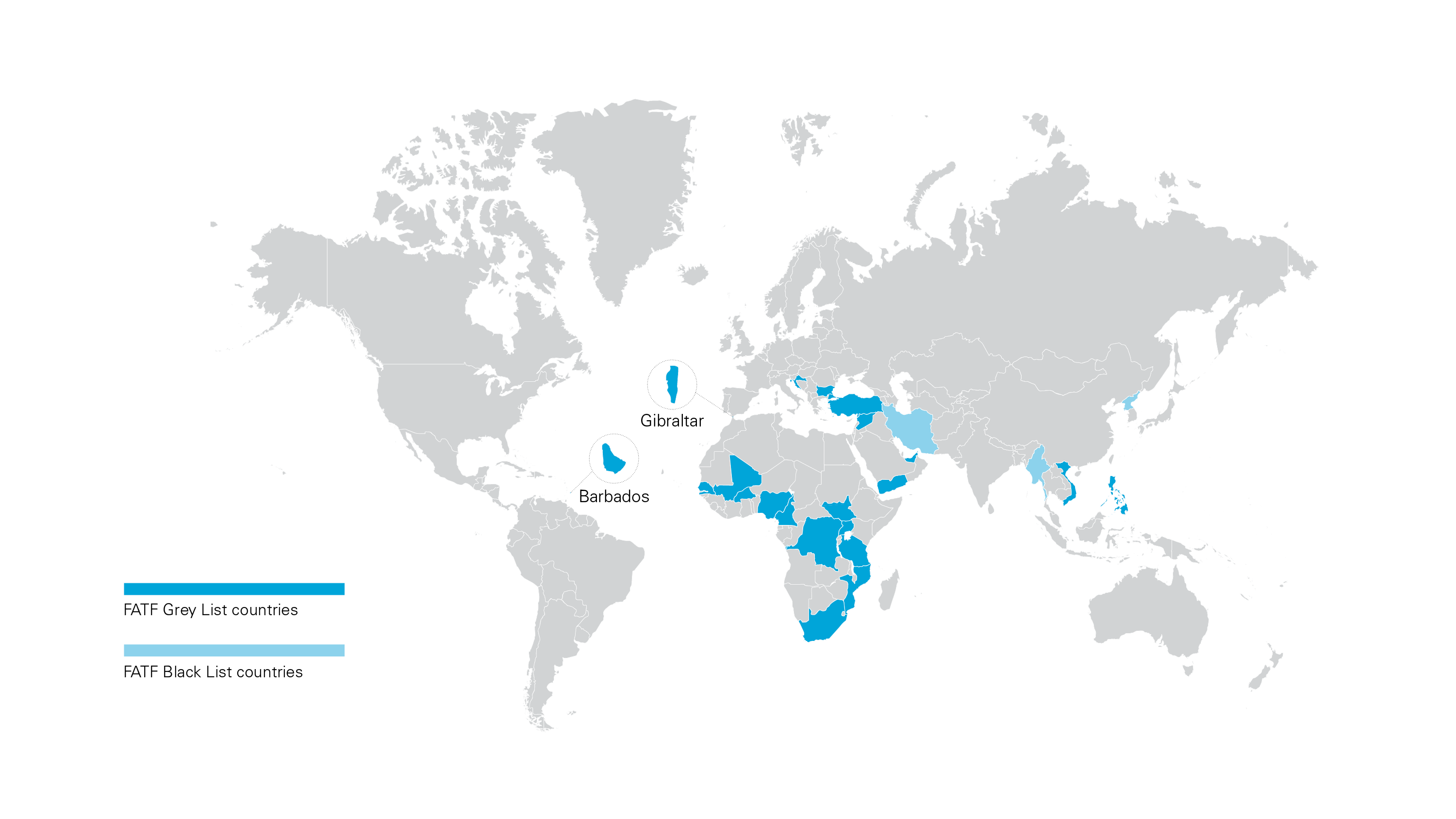 FATF map