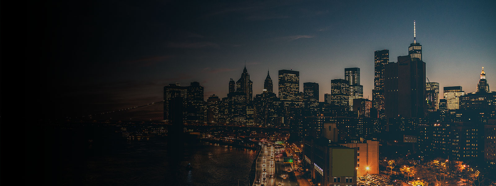 New York city lights