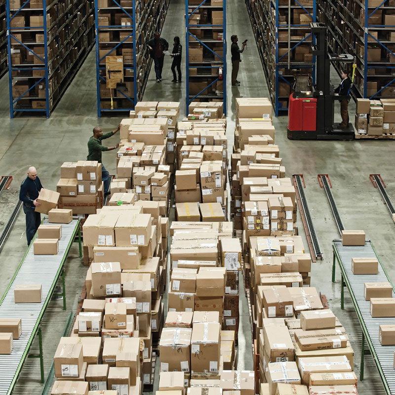 large distribution warehouse
