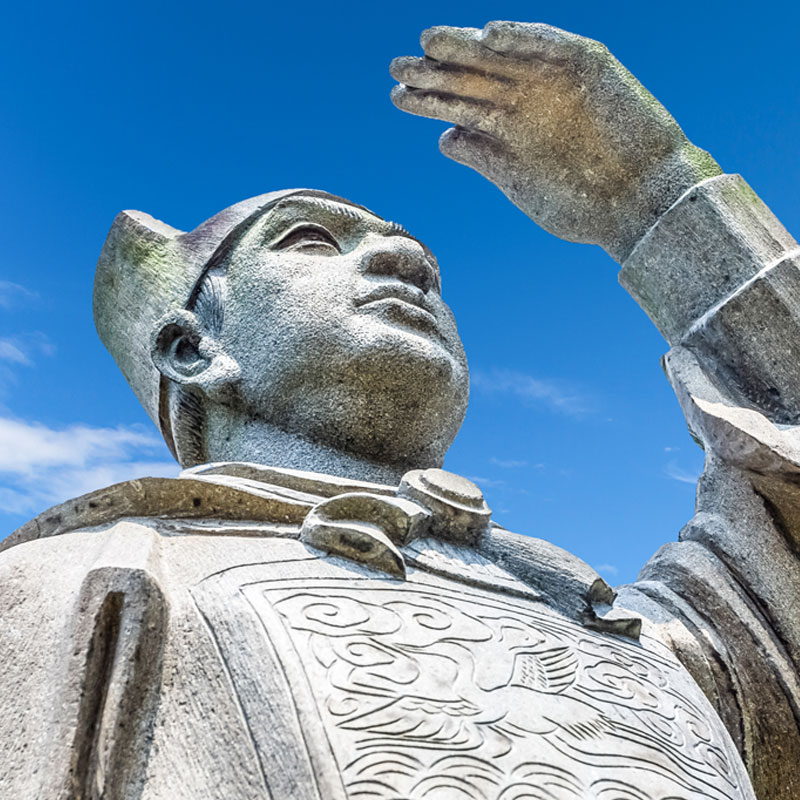  Zheng He's statue