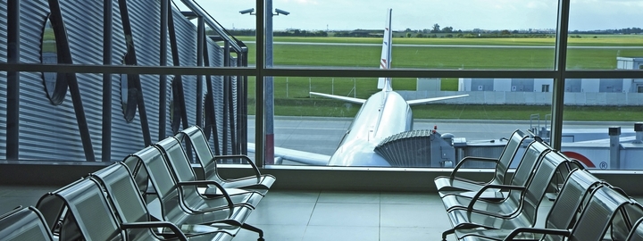 airport boarding area