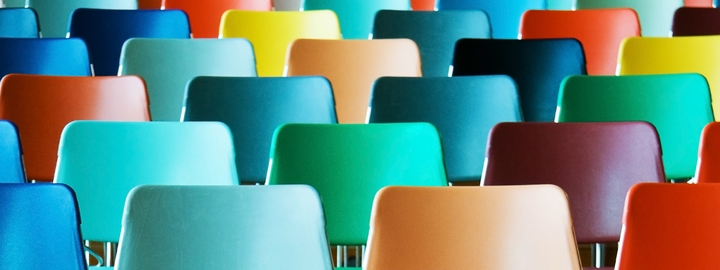 colorful chairs