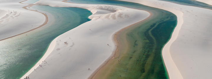 sand and water