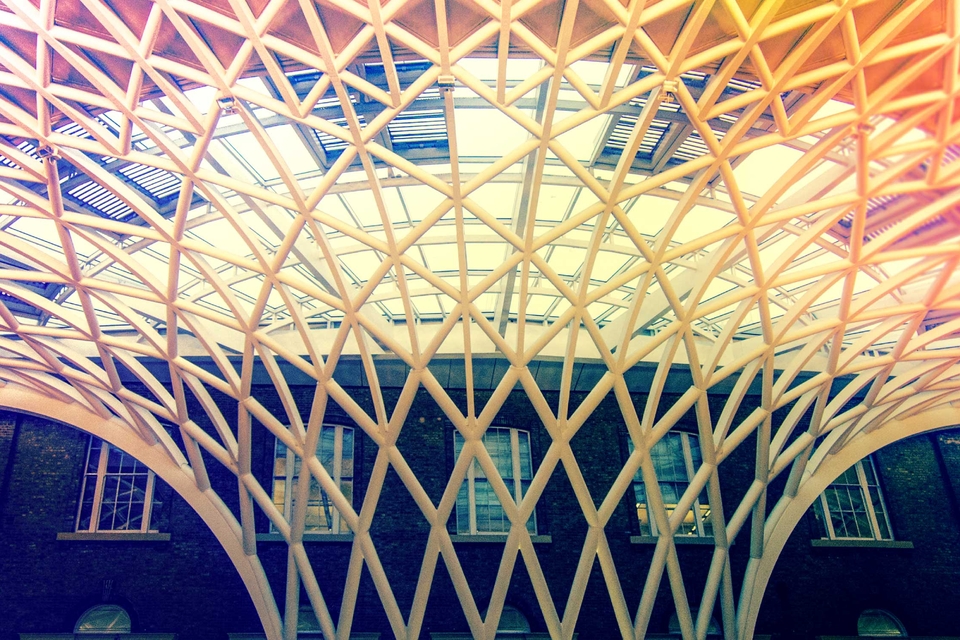 King cross station in London