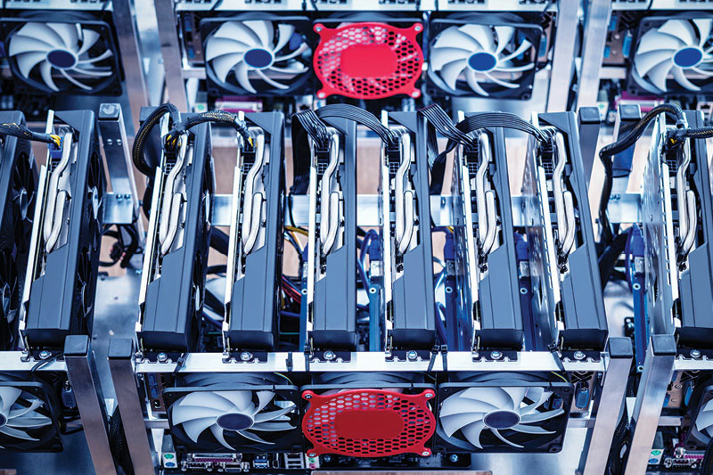 Cryptocurrency Mining Machine