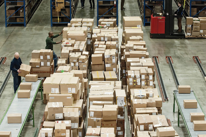 large distribution warehouse
