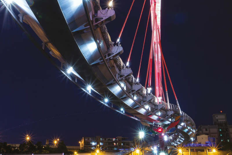 Rainbrow Bridge in Taiwan