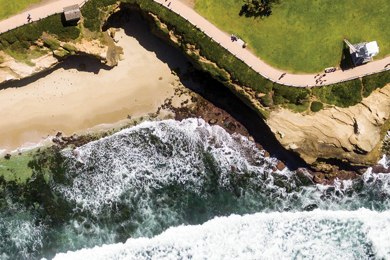 California Coast and Pacific Ocean