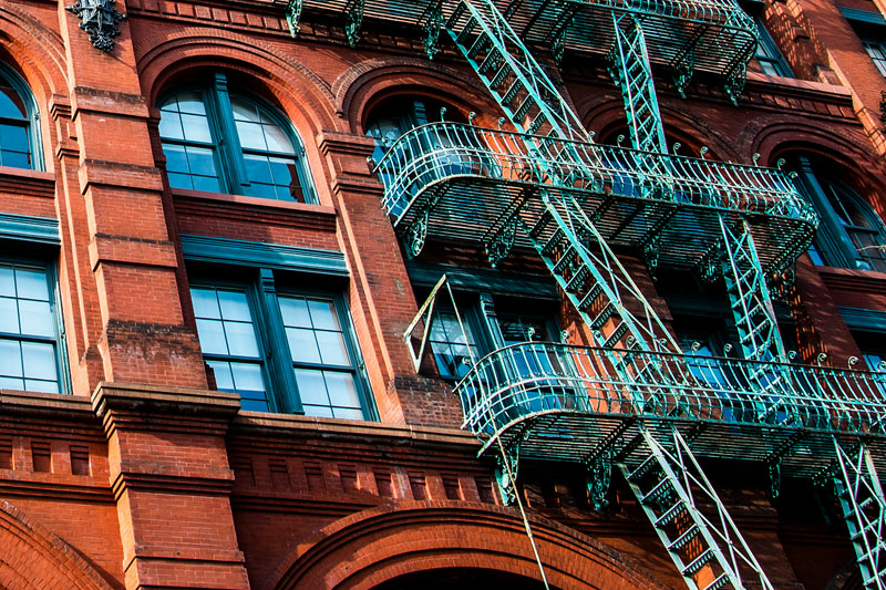 Fire escapes