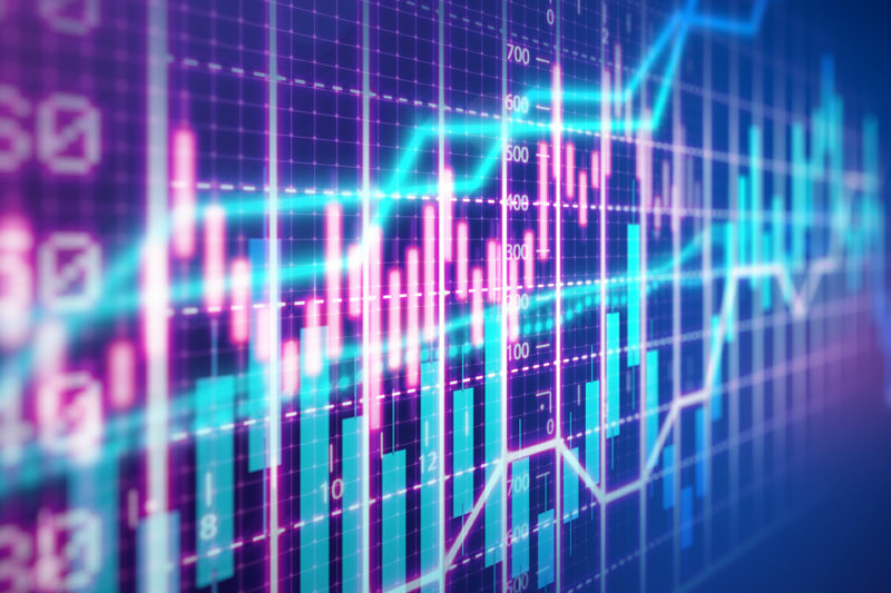 stock market display