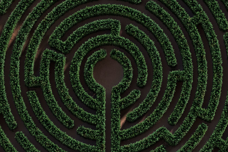 garden maze