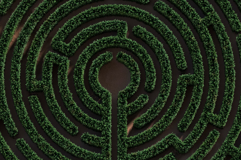 garden maze