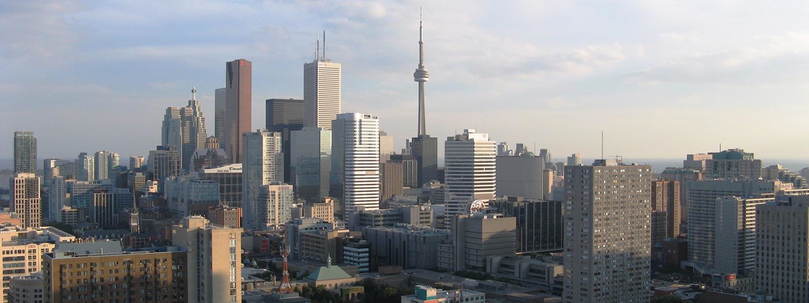 aerial view of Toronto, Canada