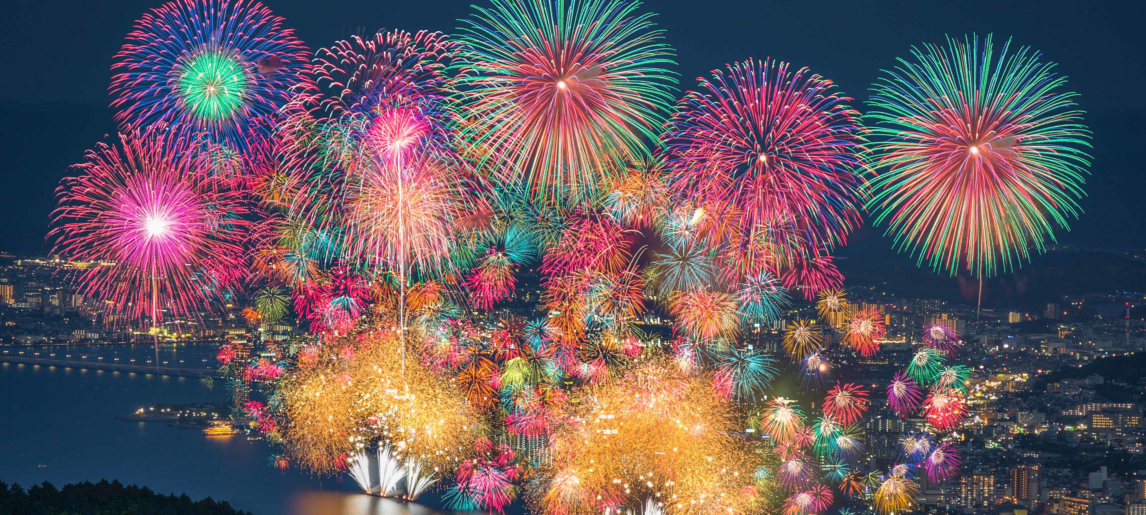 amazing fireworks display