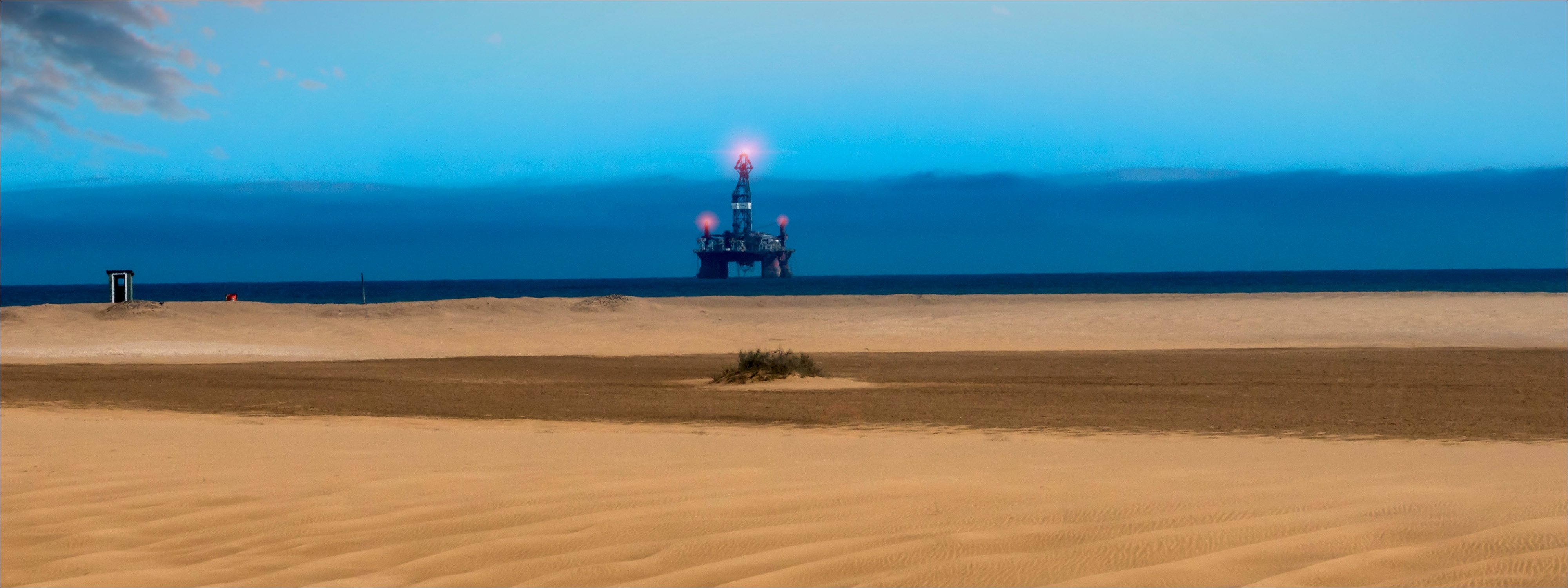 oil rig nambia coast