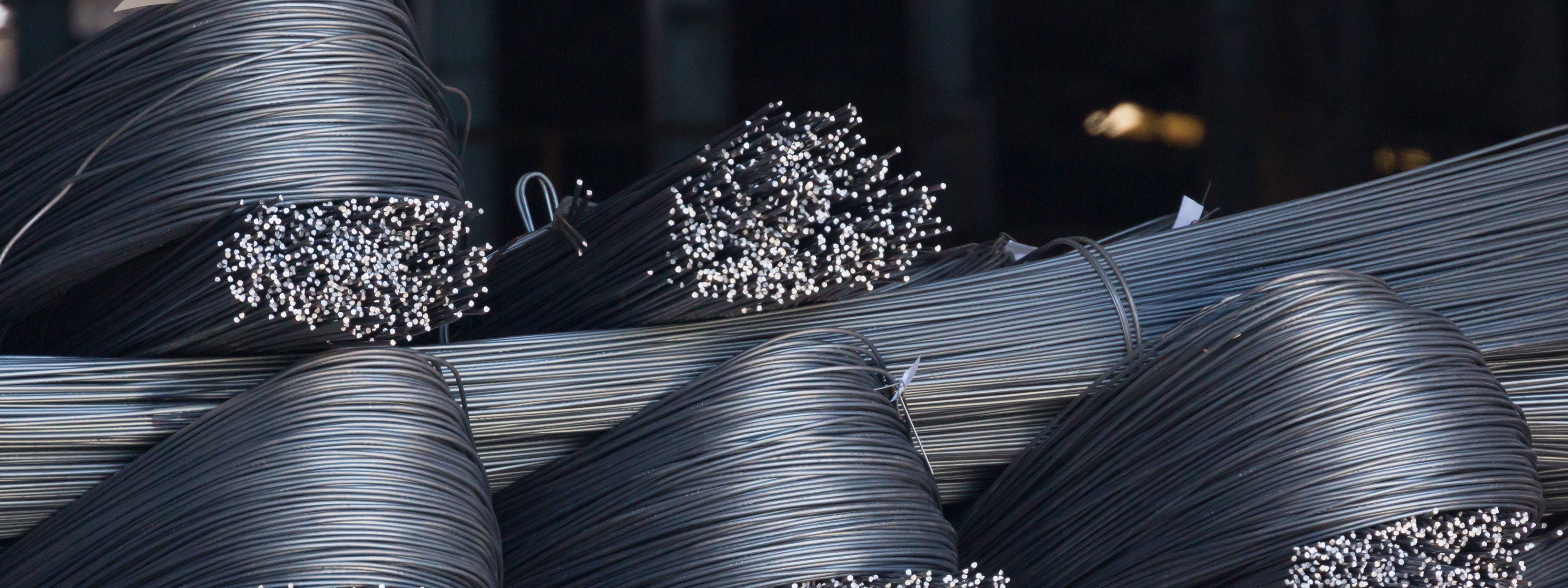 Pile iron metal wire rod