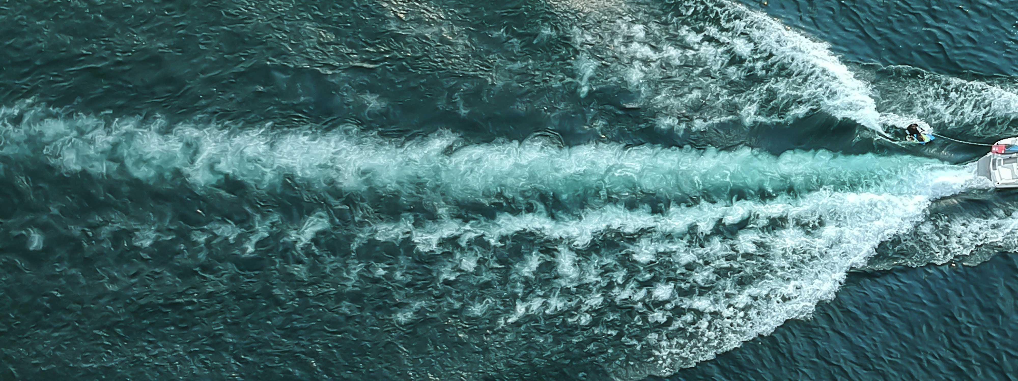 water flowing forward