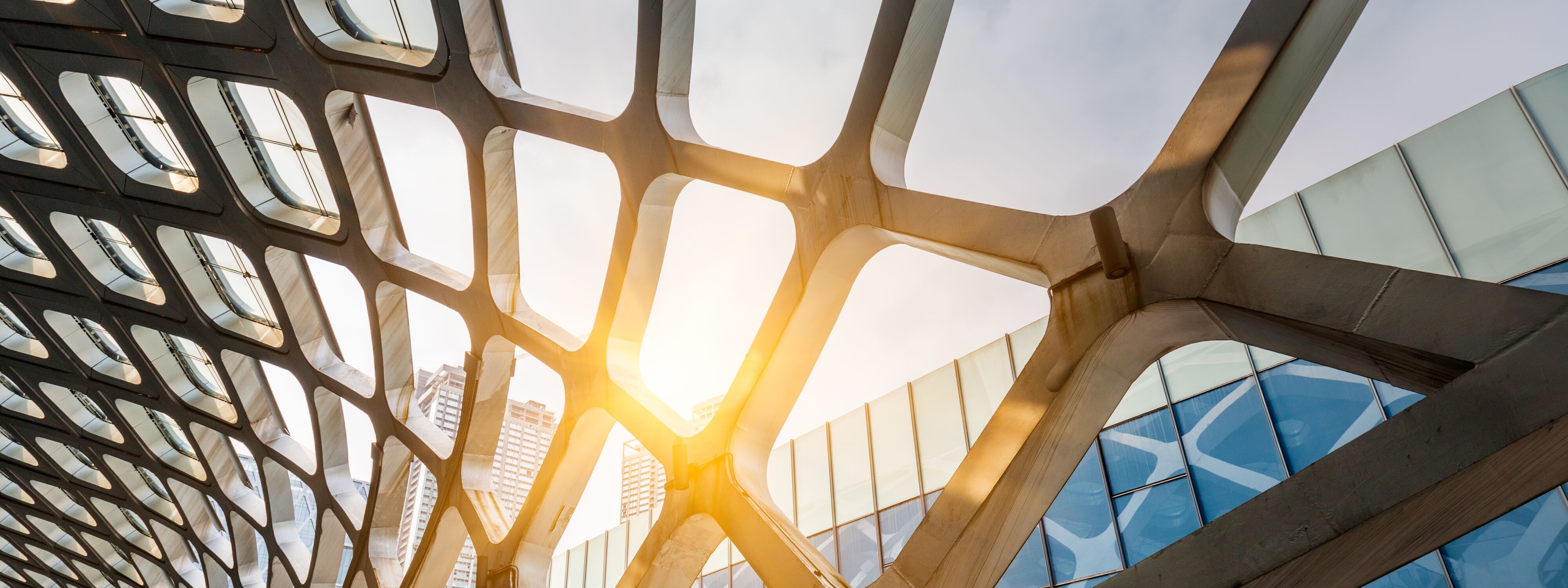 modern architectural structure design frames